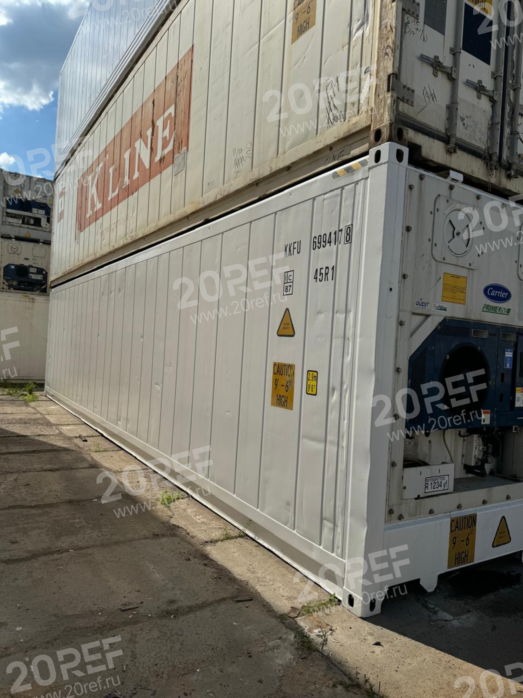 Рефрижераторный контейнер Carrier
