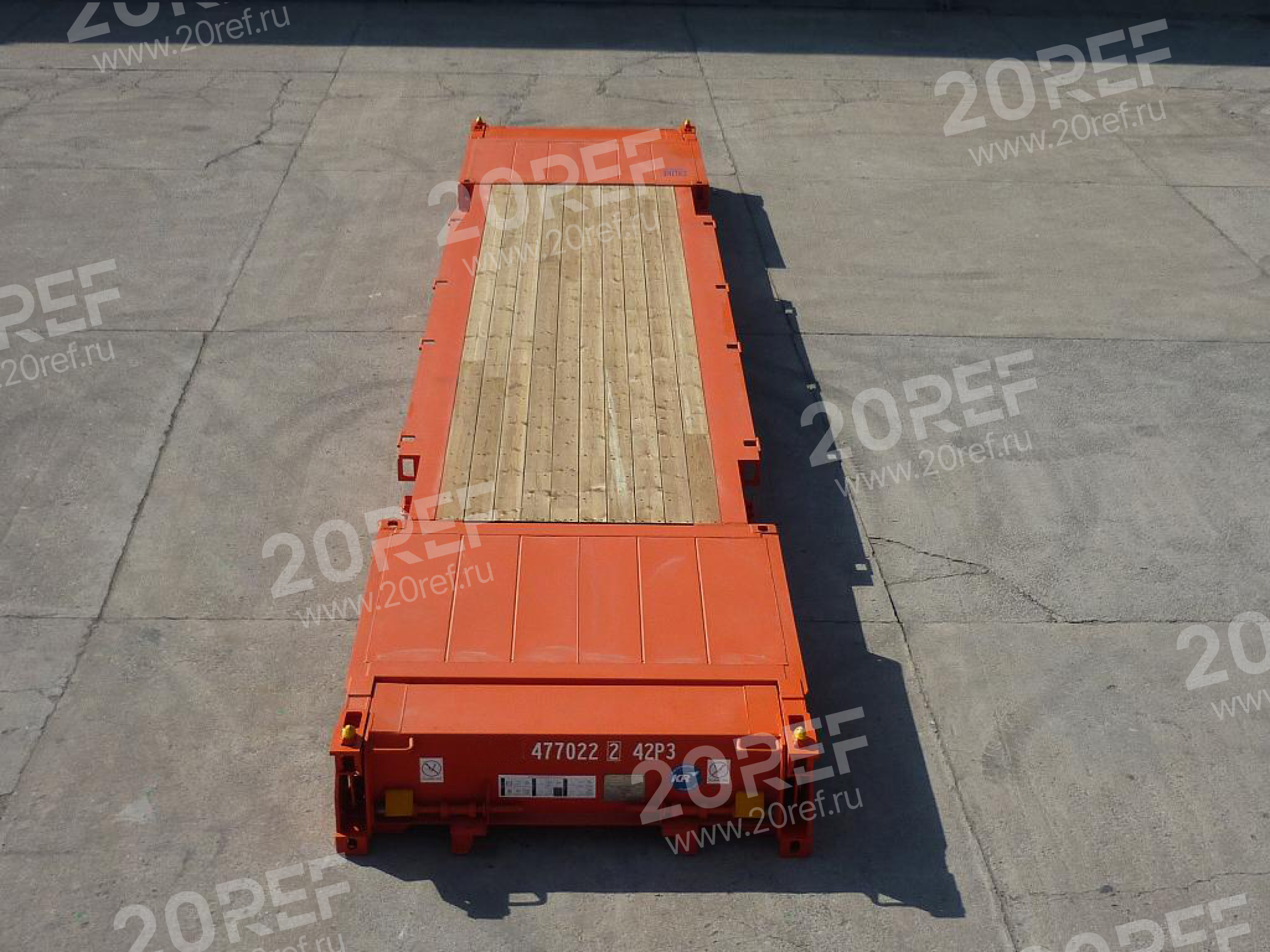 Flat Rack (Collapsible Platform) контейнер